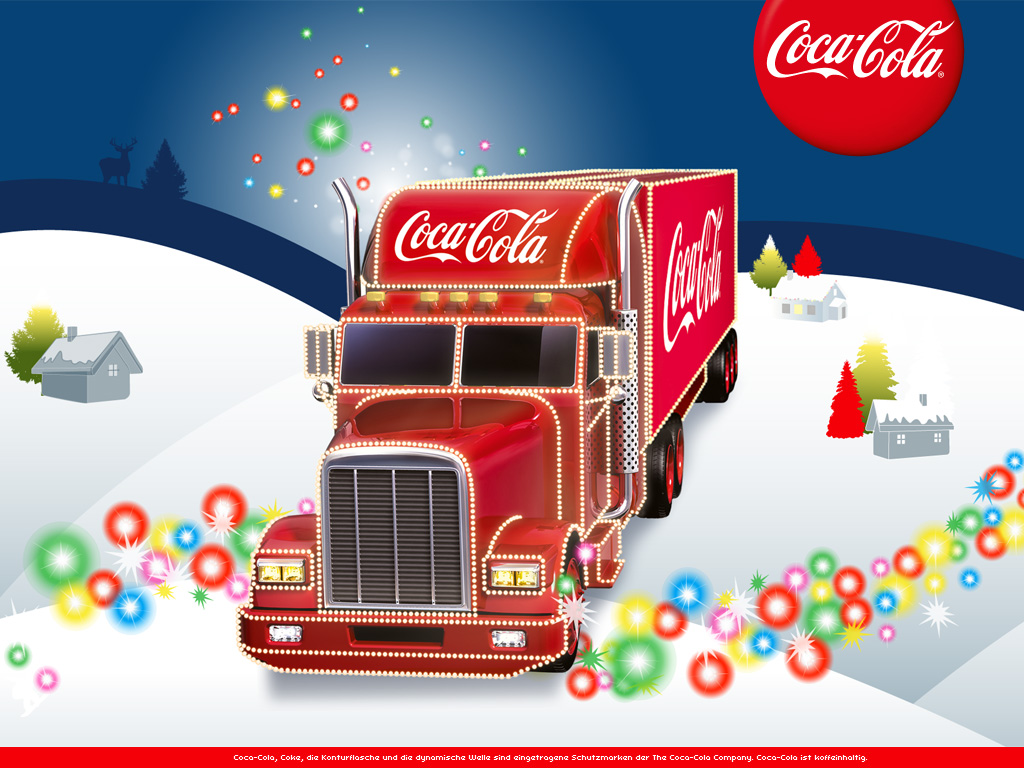 Coca-Cola Weihnachts-Wallpaper