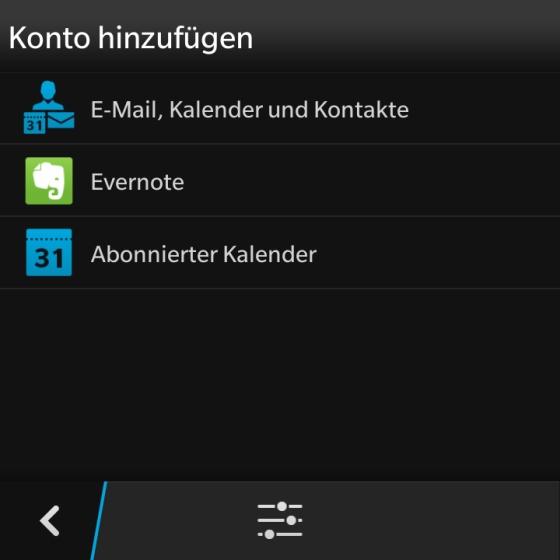 Google Kalender mit BlackBerry 10 synchronisieren