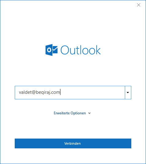 Gmail in Outlook 2016