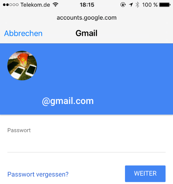 Gmail mit dem iPhone synchronisieren