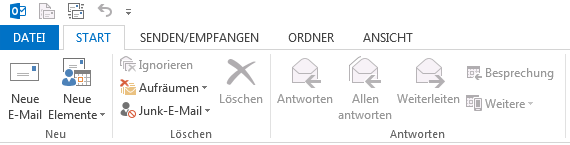 GMX E-Mail-Konto in Outlook 2013 hinzufügen