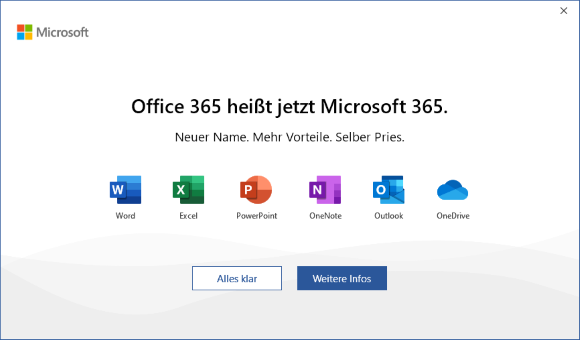 Office 365 ist jetzt Microsoft 365