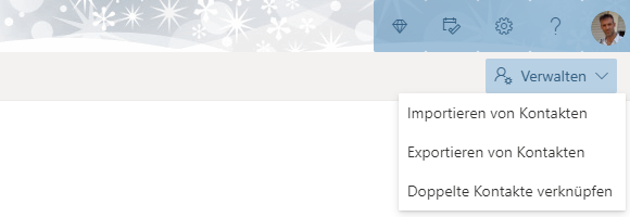 Outlook.com Kontakte exportieren
